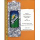 Large Coke Size Chameleon Soda Flavor Strip Sprite 12oz CAN